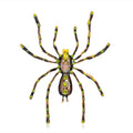 Yellow Gold Tone Spider Metal Brooch Pin for Jackets and Lapels view 6