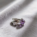 Single Crystal Look No Piercing Ear Cuffs in Seven Colors view 10