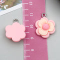 Pink Sunflower and Daisy Glossy Charms with 18 Listed Options view 10