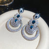 Blue Crystal Circle