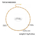 Gold Stainless Steel Religious Charm Necklace Pendants view 12