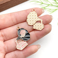 Pink Halloween Theme and Skull Metal Charms with 10 Listed Options view 10