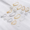Cup C Shape and Smooth U Shape Earring Hooks Jewelry Findings view 3