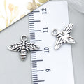 Antique Zinc Alloy Butterfly Bee charm pendants for DIY earrings necklaces bracelets and keychains