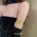 Twenty Eight Mixed Open Cuff And Armlet Designs In Gold Or Silver Tone view 3