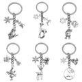 Thirty-Six Christmas Character Metal Keychain Designs view 5