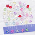 Five Point Star Glass Beads in Twelve Individual Color Finishes view 2