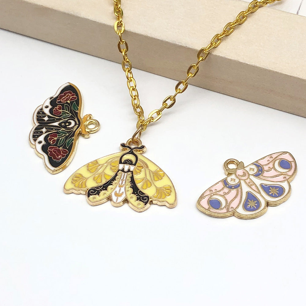 Zinc Alloy Butterfly Insect Charm Pendant for Earrings Bracelet Necklace DIY