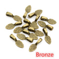 Shovel Shaped Metal Charm Pendants in Two Sizes and Five Finishes view 4