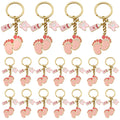 Baby Shower Charm Keychains Featuring Blue Outfit Set Across 14 Pictured Variations view 2