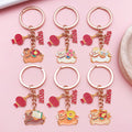 Horse Charm Keychains with 30 Assorted Design Styles for Bags and Keys view 1
