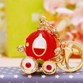 Jeweled Pumpkin Carriage Keychain Collection in Twenty-Five Designs view 7