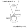 TXP485 Silver Necklace
