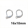 Stainless Steel Earring Hooks and Hoops in Twelve Styles view 10