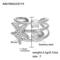Starfish Octopus and Shell Layered Ring in Eight Styles view 10