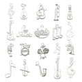 Antique Silver Musical Instrument and Guitar Metal Charms with 29 Listed Options view 11
