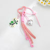 Silver Heart Tassel