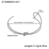 Z159 Silver Bangle