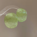 Textured Translucent Oval Resin Stud Earrings in Thirteen Colors view 6