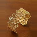 Openwork Flower Butterfly Metal Cuff Bangles 2 Colors view 7