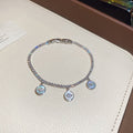 Evil Eye Crystal Tennis Bracelets Seven Color Styles view 6