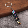 Metal Coilover Shock Absorber Keychain in Six Color Finishes view 2