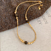 Brown Beaded