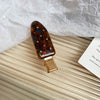 Brown Crystal Teardrop