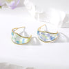 Colorful Half Hoops