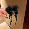 Black Crystal Tassel
