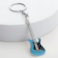 Metal Electric Guitar Keychain in Six Color Styles view 7