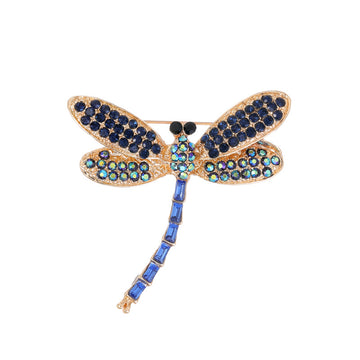 Dragonfly Metal Brooch Pin for Jackets and Lapels Pictured Design