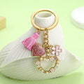 Heart Charm Keychains in 33 Pictured Variations for Bags and Keys view 1