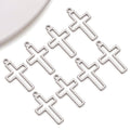 Gold-Tone Cross Metal Charms with 3 Listed Options view 7