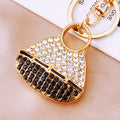 Jeweled Handbag Keychains in Twenty Top Handle, Heart and Jelly Styles view 3