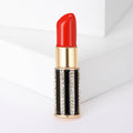 Red Lipstick Brooch with Detailed Metal-tone Finish view 6