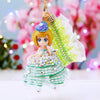 Green Plaid-Dress-Doll