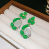 Green Earrings