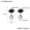 Steel Drop Earrings