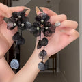 Long Statement Drop Earrings in Fourteen Floral Designs view 9