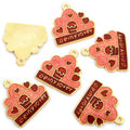 Red Love Letter and Heart Enamel Charm Collection for Jewelry Making view 12