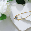 Gold Slider Blue Forget-Me-Not Resin Bracelets Ten Shapes view 7