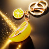 Yellow Lemon-Wedge
