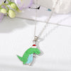 Silver Green Santa