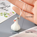 Flocked Mini Animal and Food Phone Strap Charms 20 Styles view 3