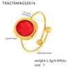 Red Glass Ring