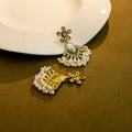 Ornate Floral Chandelier Statement Earrings in Six Colorways view 4