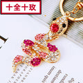Mixed Jeweled Snake Keychains in Multiple Body and Attachment Styles view 7