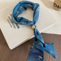 Scarf Tassel Pendant Necklaces in Six Printed Colorways view 2