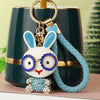 Sky-Blue-Braided Blue-Rabbit